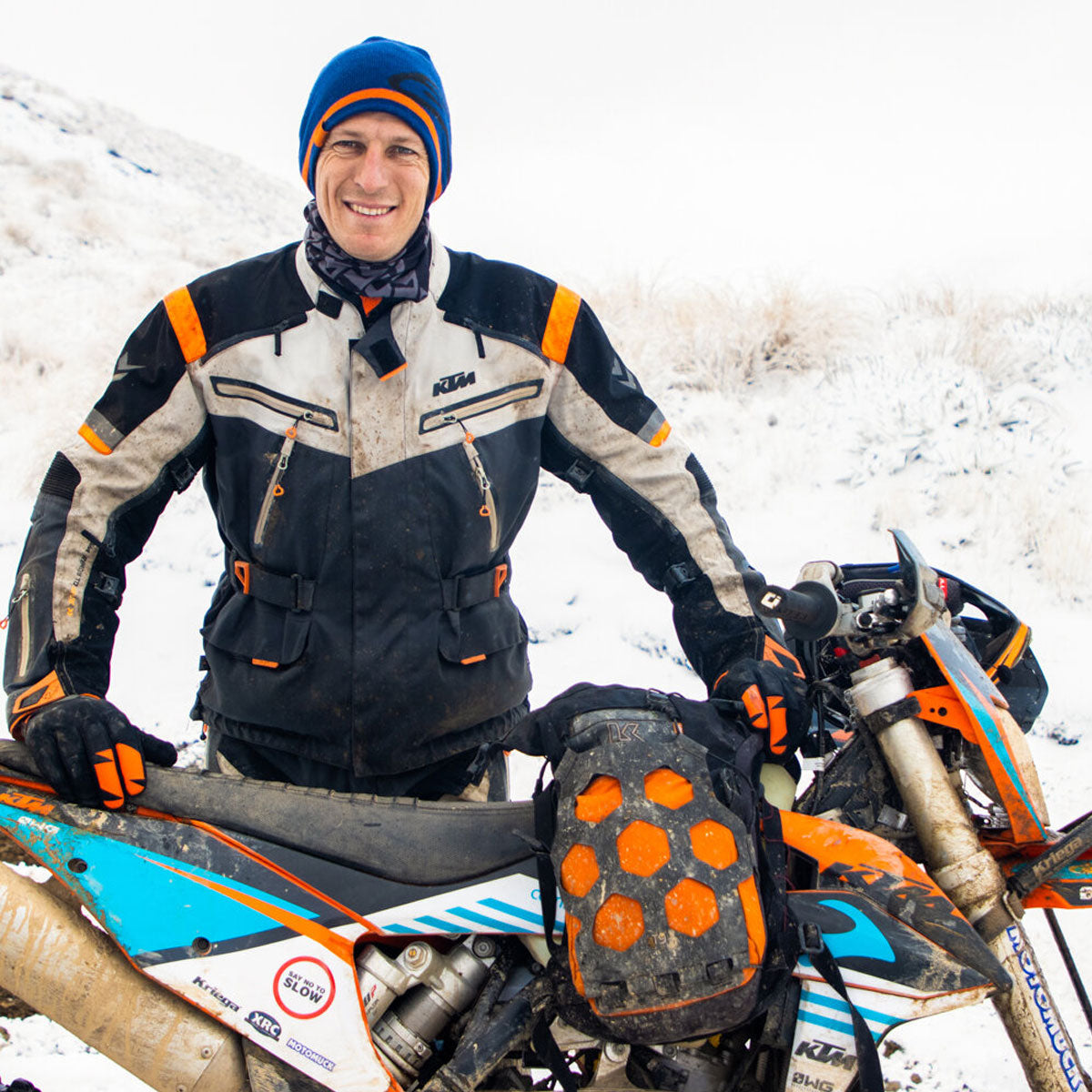 Kriega Trail 9 Backpack in use by Chris Birch