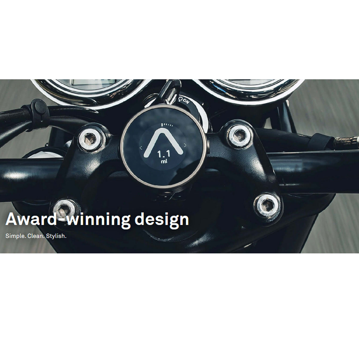 Beeline Moto - Black in use