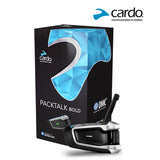 Cardo PackTalk BOLD unit and box