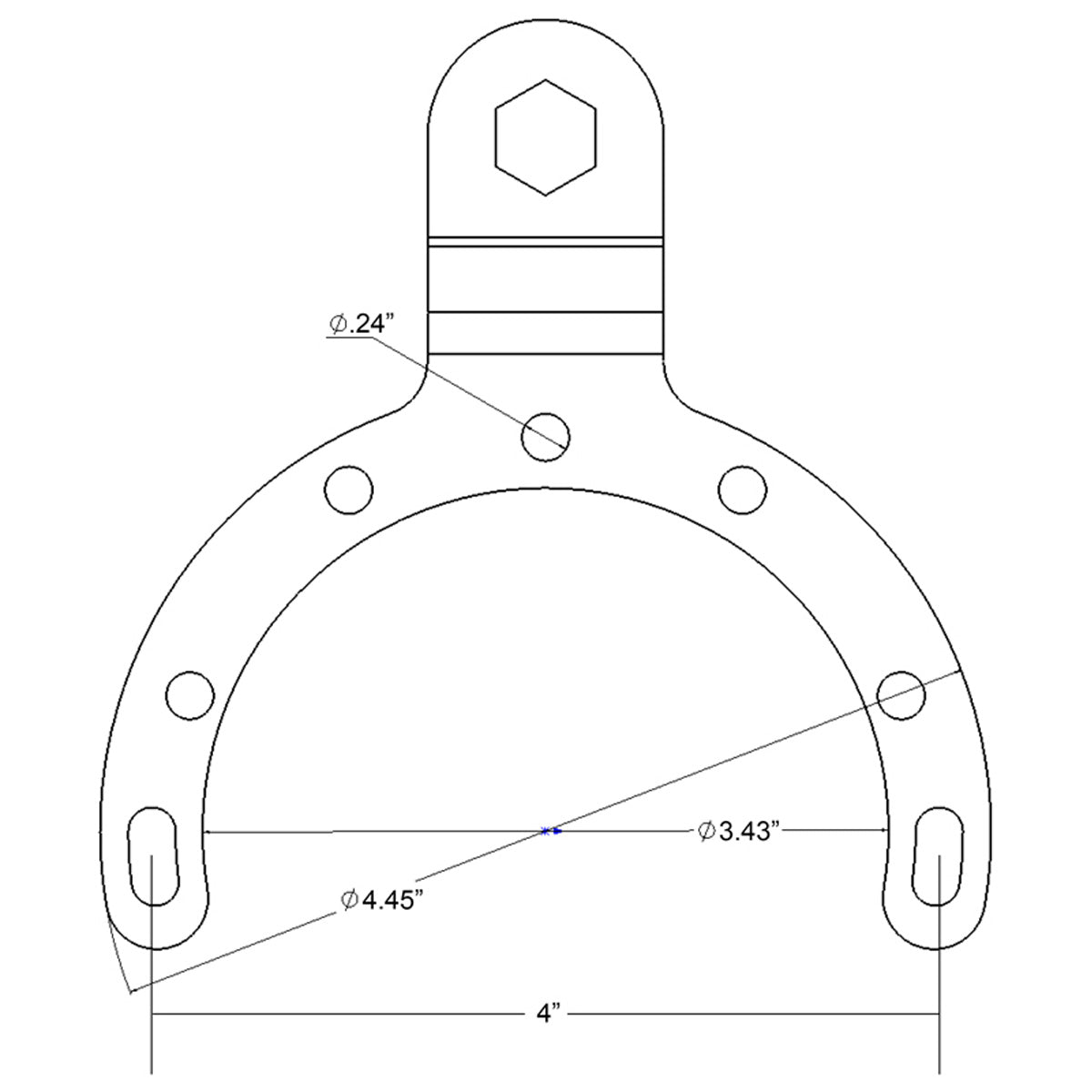 RAM Fuel Tank Ball Base - Large