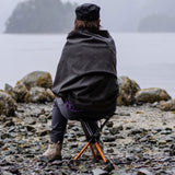 Hillsound BTR 17" Stool in use camping