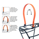 Voile Straps - Rack Straps (20") step by step guide to fitting