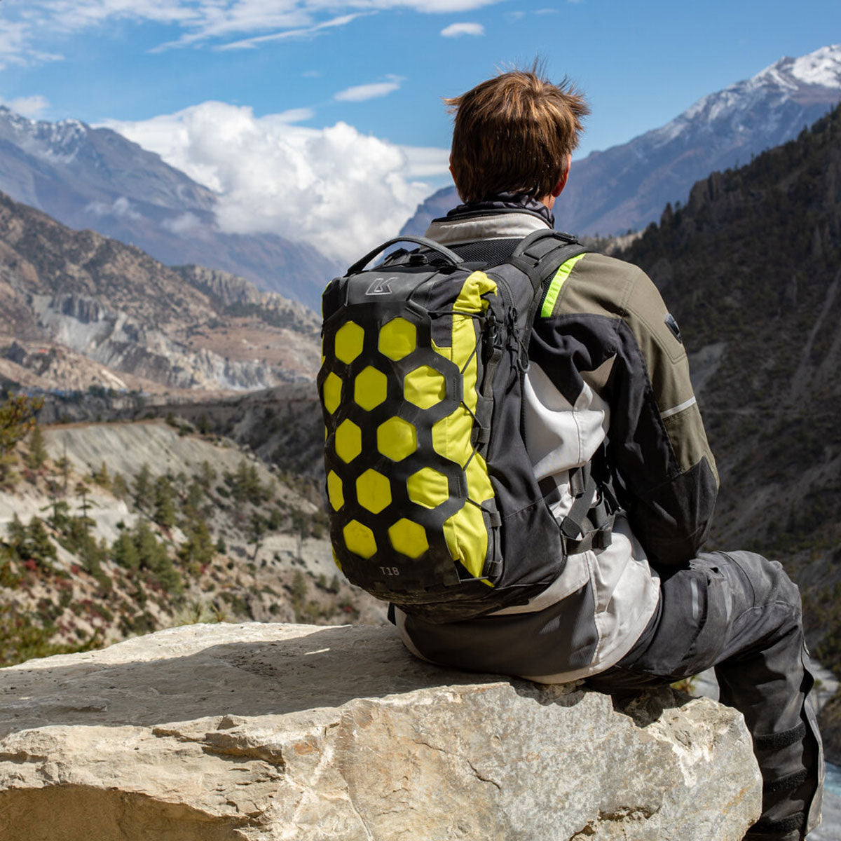 Kriega Trail 18 Backpack in use