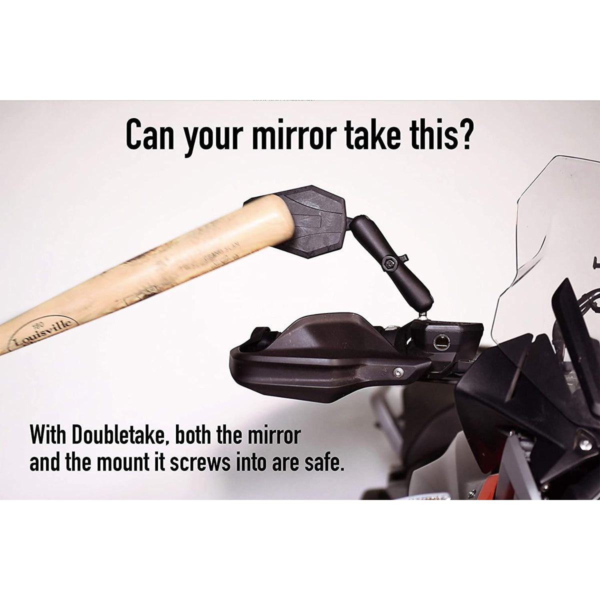 Doubletake Adventure Mirror taking a beating