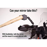 showing great durability as a bat takes to a Doubletake Adventure Mirror Kit