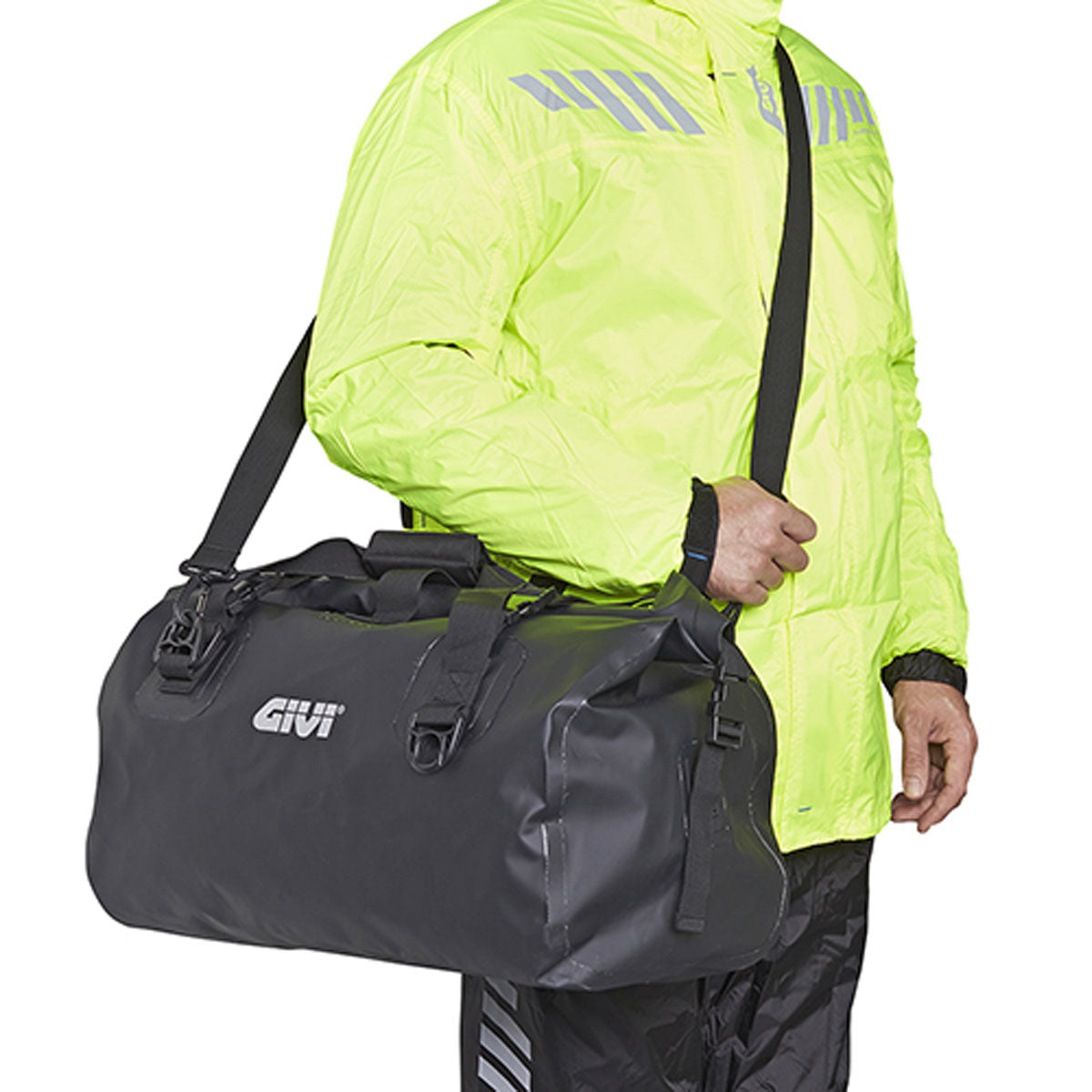 Givi Cargo Bag 40L in use being carried