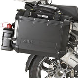 Givi Jerry Can 2.5L in use on a motorcycle