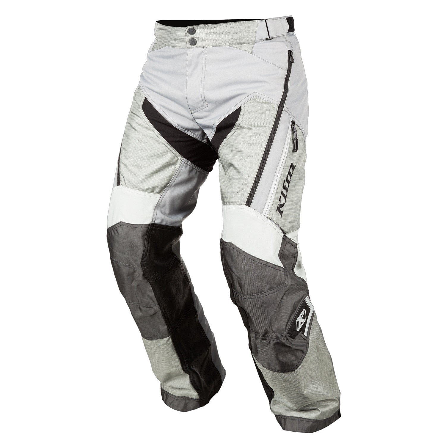 Klim Dakar Over The Boot Pants grey front view