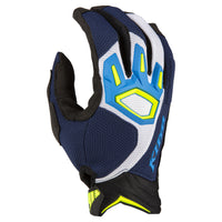 Klim Dakar Gloves (series #3) in blue