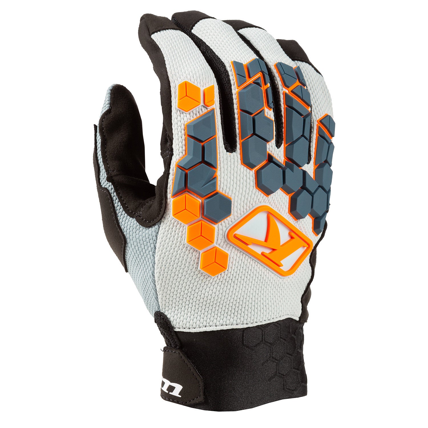 Klim Dakar Gloves (series #4) in striking petrol