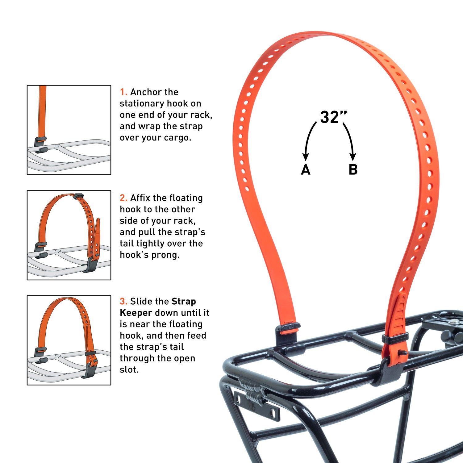 Voile Straps - Rack Straps (32")