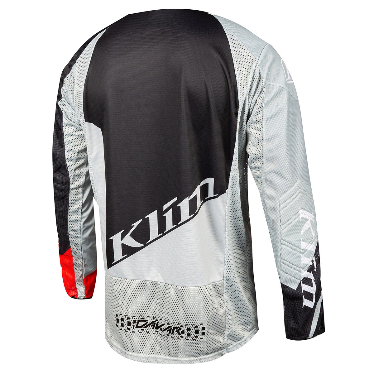 Klim Dakar Jersey (series #8) in redrock back view
