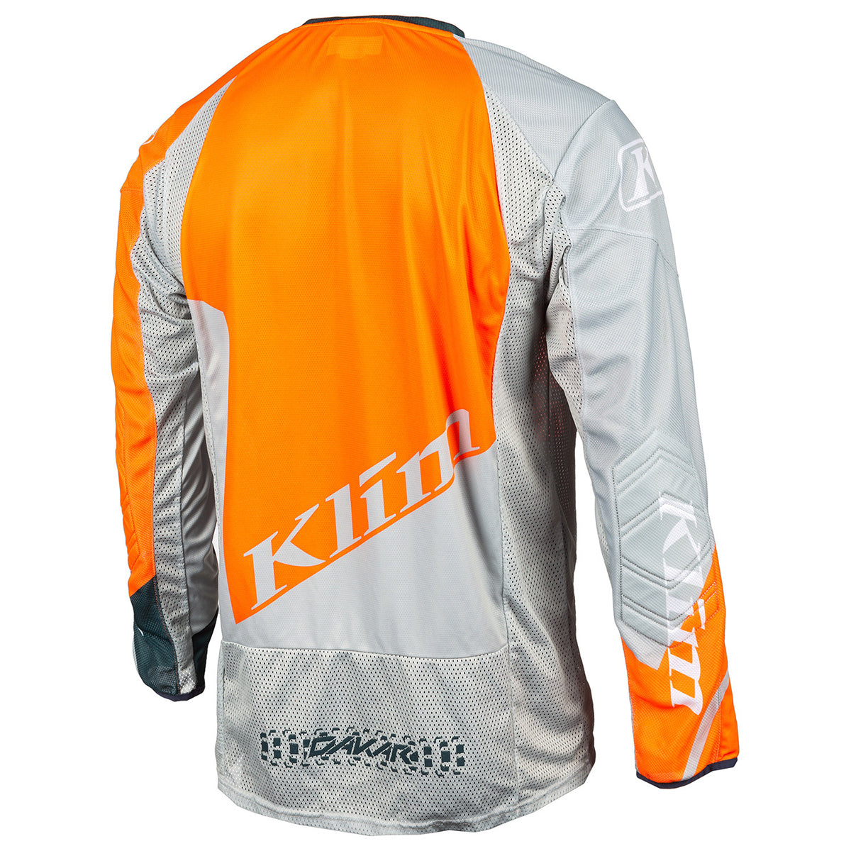 Klim Dakar Jersey (series #8) striking petrol rear view