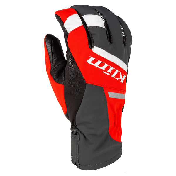 Klim Powerxross Gloves in black and red