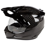 Klim Krios Karbon Helmet in black side view