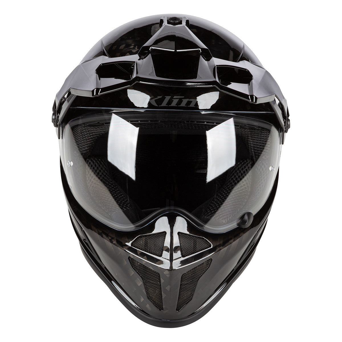 Klim Krios Karbon Helmet front view