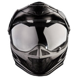 Klim Krios Karbon Helmet front view matte black