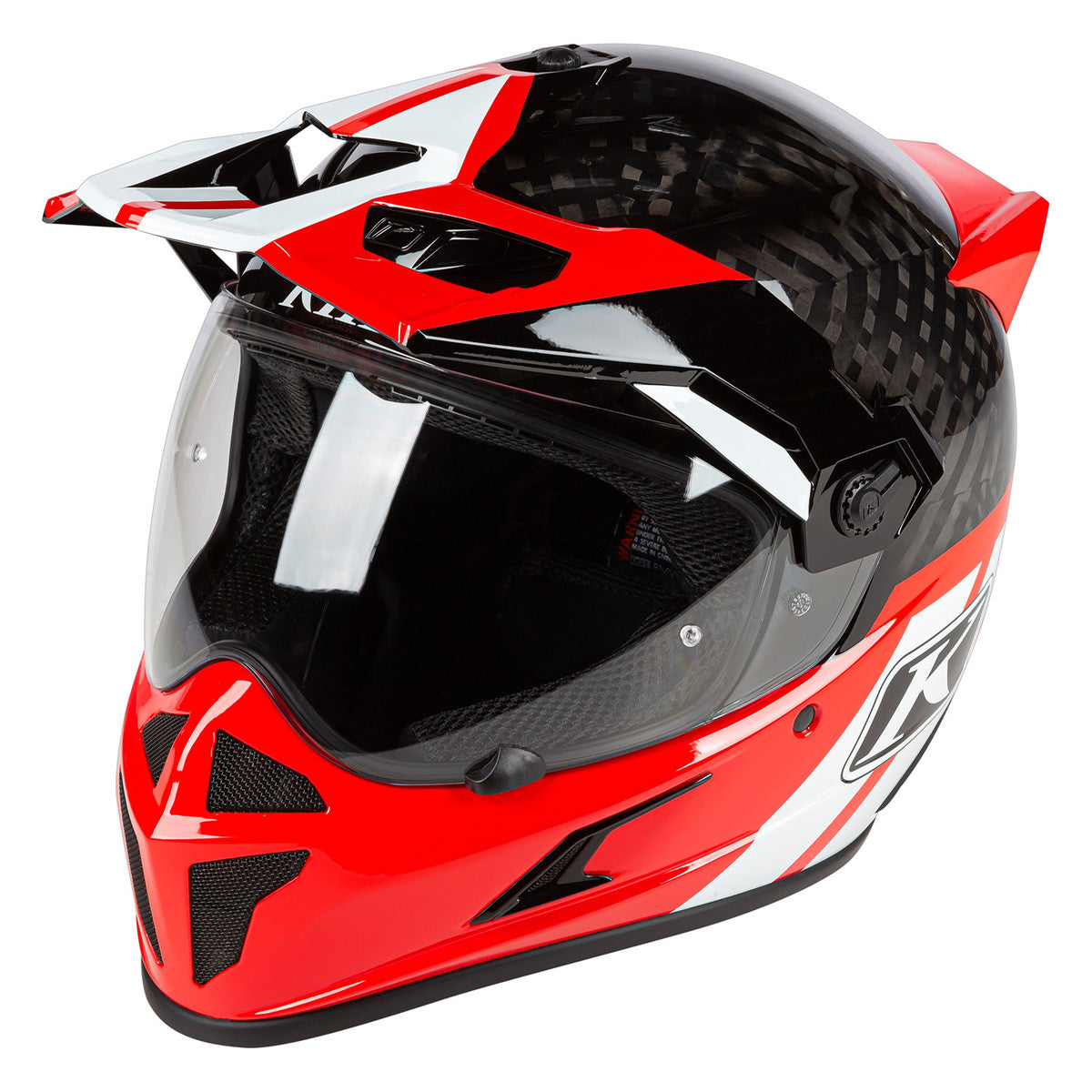 Klim Krios Karbon Helmet red rock