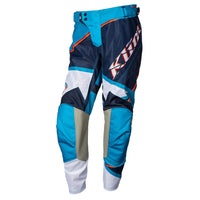 Klim Women's XC Lite Pant - shattered blue front view