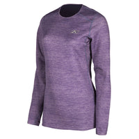 Klim Women's Solstice Shirt 1.0 in purple - front view