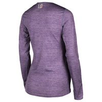 Klim Women's Solstice Shirt 1.0 in purple - back view