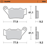 Rear Brake Pads 403402 SinterPro Aprilia, Beta, BMW, CF Moto, Ducati + more