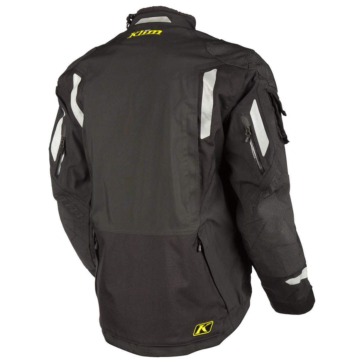 Klim Badlands Pro Jacket in black, rear view