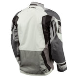 Klim Badlands Pro Jacket light grey, rear view