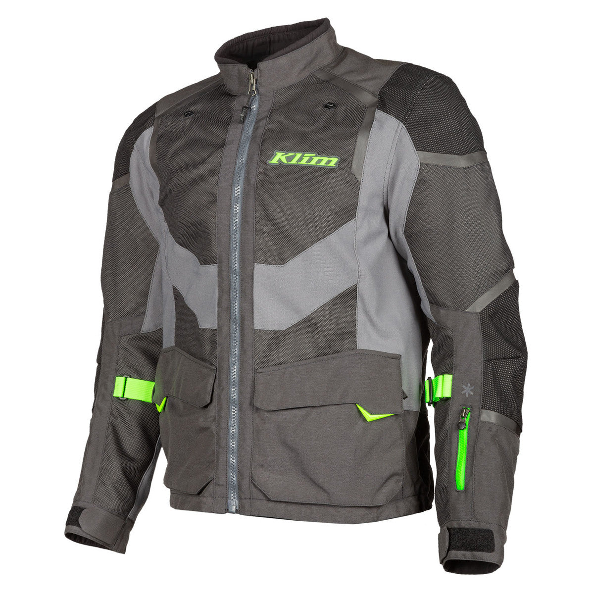 Klim Baja S4 Jacket grey and hi vis
