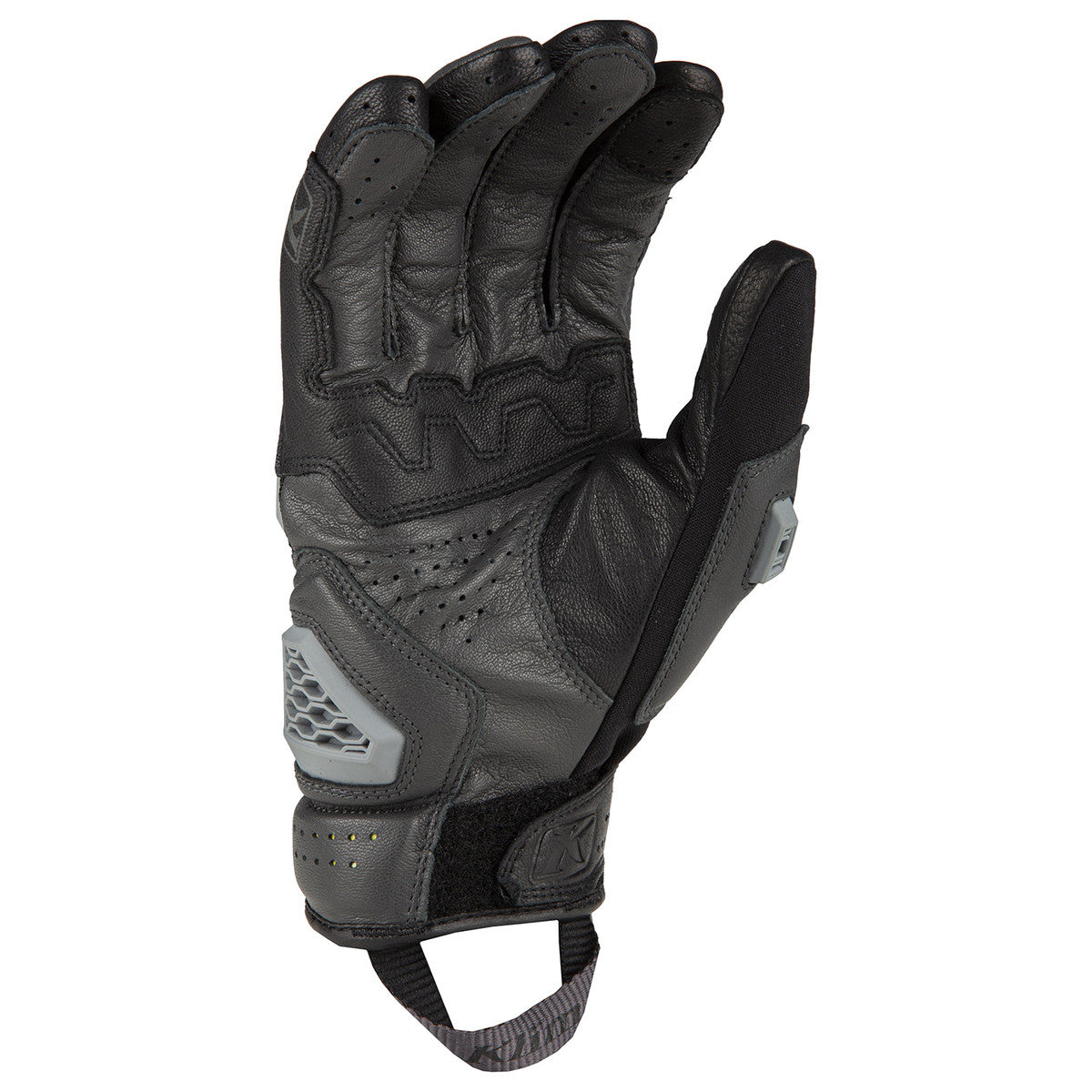 Klim Baja S4 Gloves in black, palm view