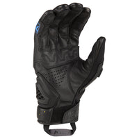 Klim Baja S4 Gloves blue and black, palm view