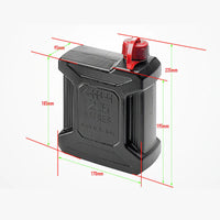 Givi Jerry Can 2.5L dimensions