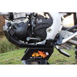 Honda Bash Plate AX1522 BLK - CRF 450L/XR 19-22 fitted to motorbike