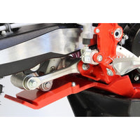 Beta Bash Plate AX1563 RED - 125/200RR 20-22 linkage guard