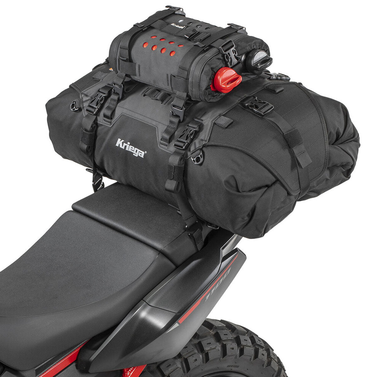 Kriega OS Bottle Holder fitted to bike