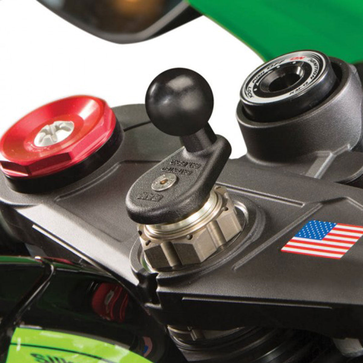 RAM® Motorcycle Fork Stem Ball Base