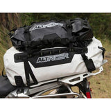 AltRider SYNCH Dry Bag fitted to bike
