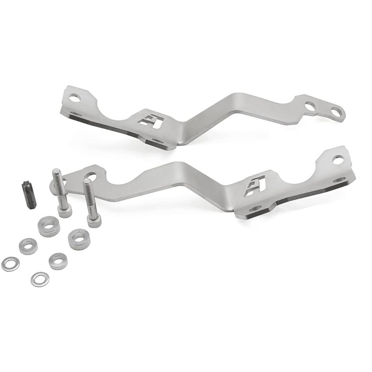 AltRider Crash Bar and Skid Plate Mounting Bracket with fitting pieces