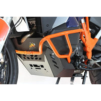 KTM Bash Plate AX1627 BLK - 1290 Super ADV R/S 21-22 fitted to bike