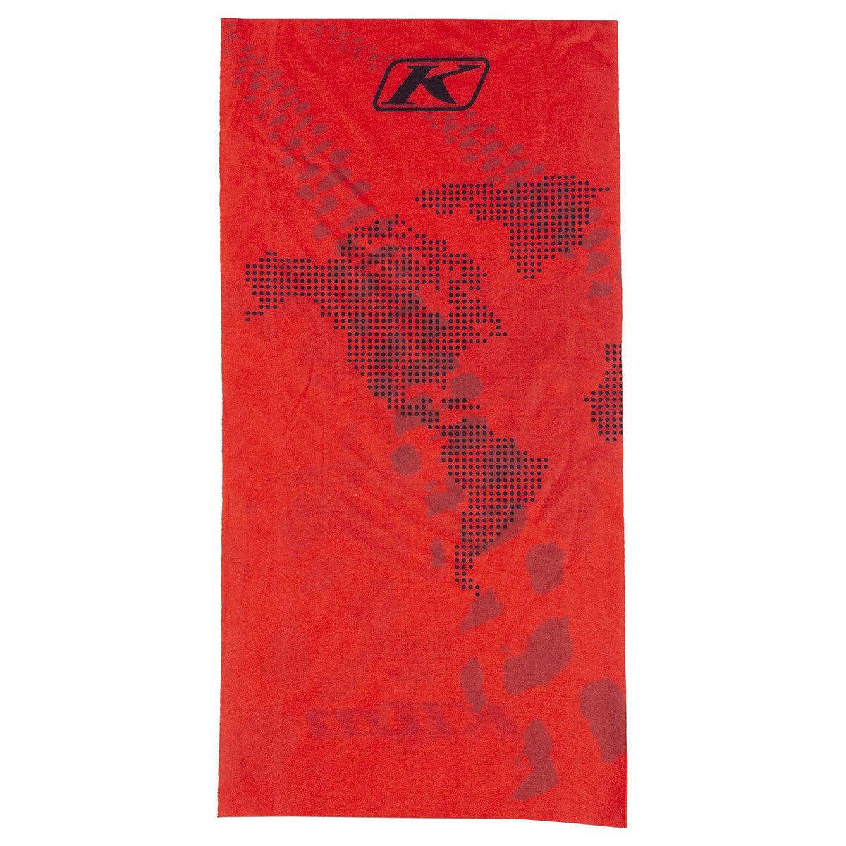 Klim Nek Sok in red, laid out flat