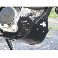 Yamaha Bash Plate AX1037 BLK - WR250/R/X 07-22 fitted to bike