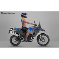 Moto-Skiveez, Adventure Skiveez Briefs cutaway use on bike