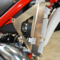 AXP Beta X Trainer Radiator Braces 2015 / 2022 AX 1397 fitted to motorbike