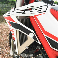 AXP Beta X Trainer Radiator Braces 2015 / 2022 AX 1397 fitted to Beta bike