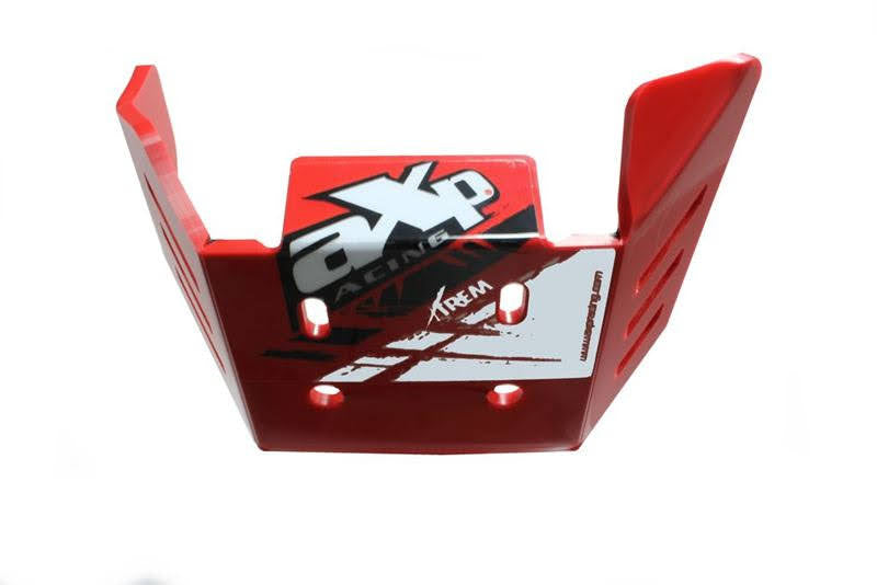 Beta Skid Plate AX1526 RED - 350 to 500RR 14-19