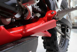 Beta Bash Plate AX1551 RED - 250/300RR 20-22 fitted to bike