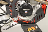 Beta Bash Plate AX1555 BLK - 350 to 500RR 20-22 fitted to bike