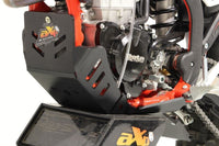 Beta Bash Plate AX1555 BLK - 350 to 500RR 20-22 fitted to Beta motorcycle