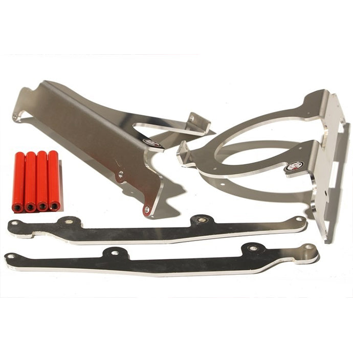 AXP Beta 125-300RR Radiator Braces 2021 AX1552 parts laid out