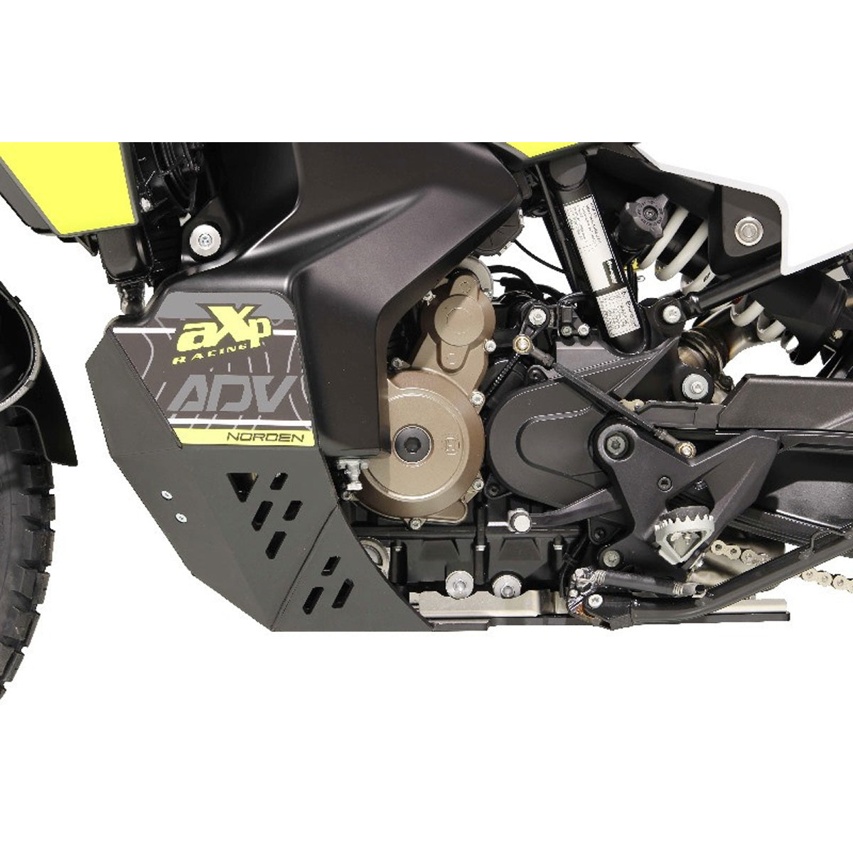 Husqvarna Bash Plate AX1622 BLK - Norden 901 22-23 fitted to Husky